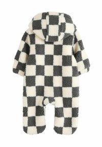 Next REGULAR FIT  COSY CHECKERBOARD BORG  - Kezeslábas - grey