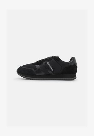 LACE UP MIX - Sneakers basse - triple black