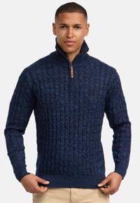 INDICODE JEANS HECTOR - Strickpullover - navy
