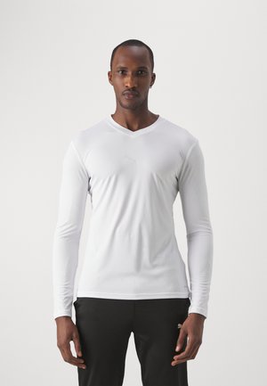 TEAMGOAL BASELAYER TEE - Apakškrekls - white/feather gray