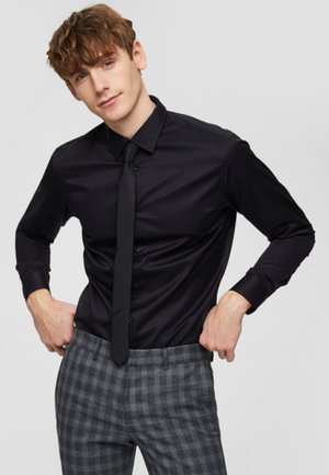 SLHSLIMPEN - Chemise classique - black