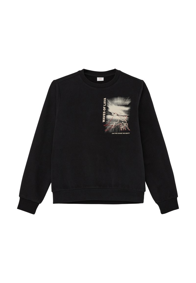 s.Oliver Sweater zwart