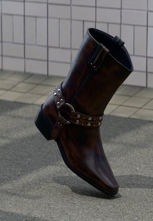 FLORRIE - Kaubojske/motorističke čizme - brown