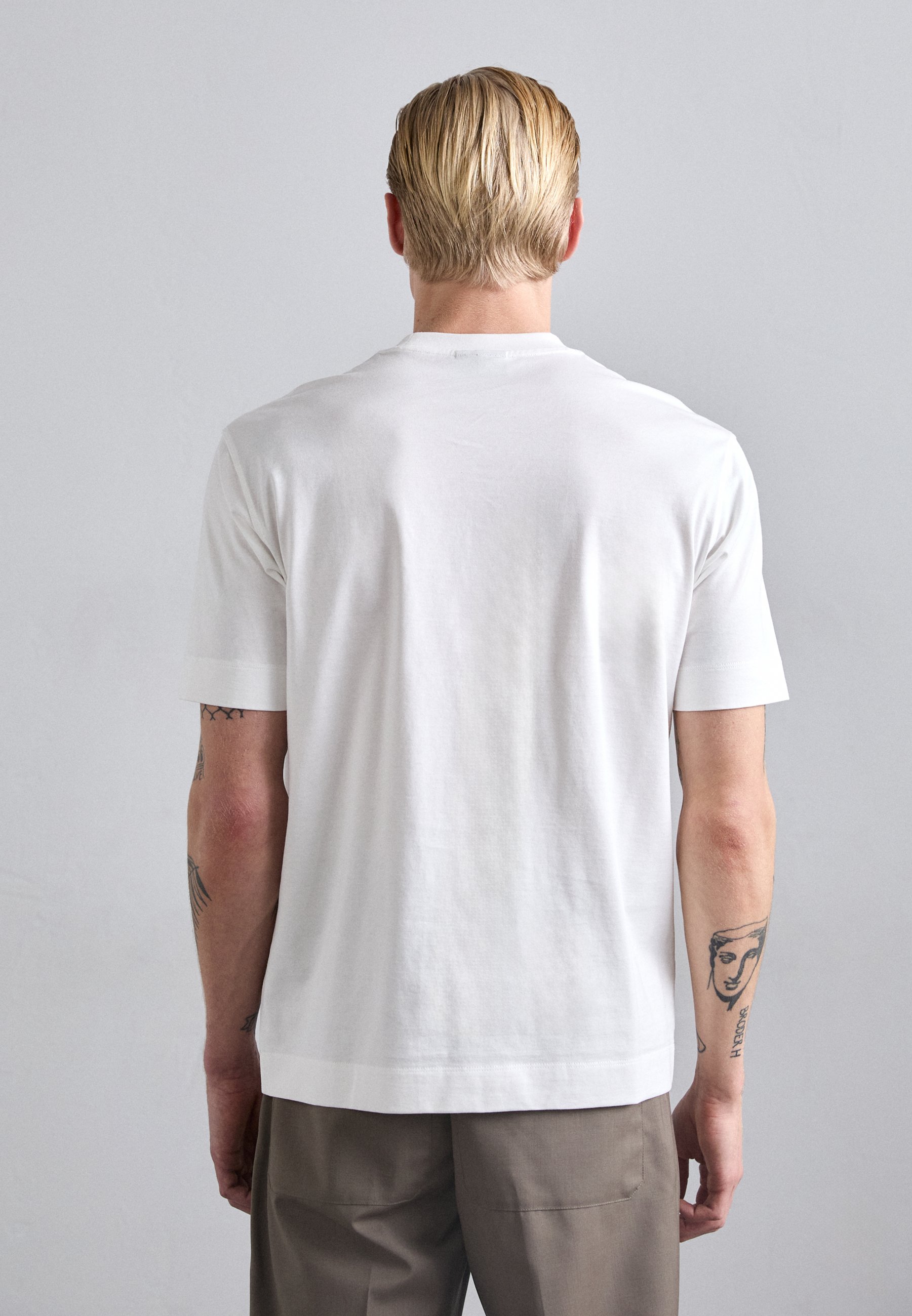 ★A-COLD-WALL★ Schematic Short Sleeve T-Shirt Beige Bone AC A-COLD-WALL* SCHEMATIC - Print T-shirt - beige bone/beige