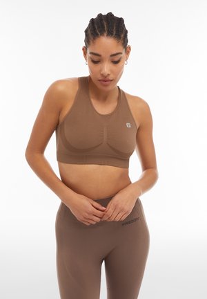 Freddy Sujetadores deportivos con sujeción media - coffee quartz