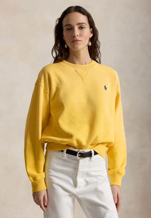 Polo Ralph Lauren CREW NECK - Sweatshirt - collegiate yellow