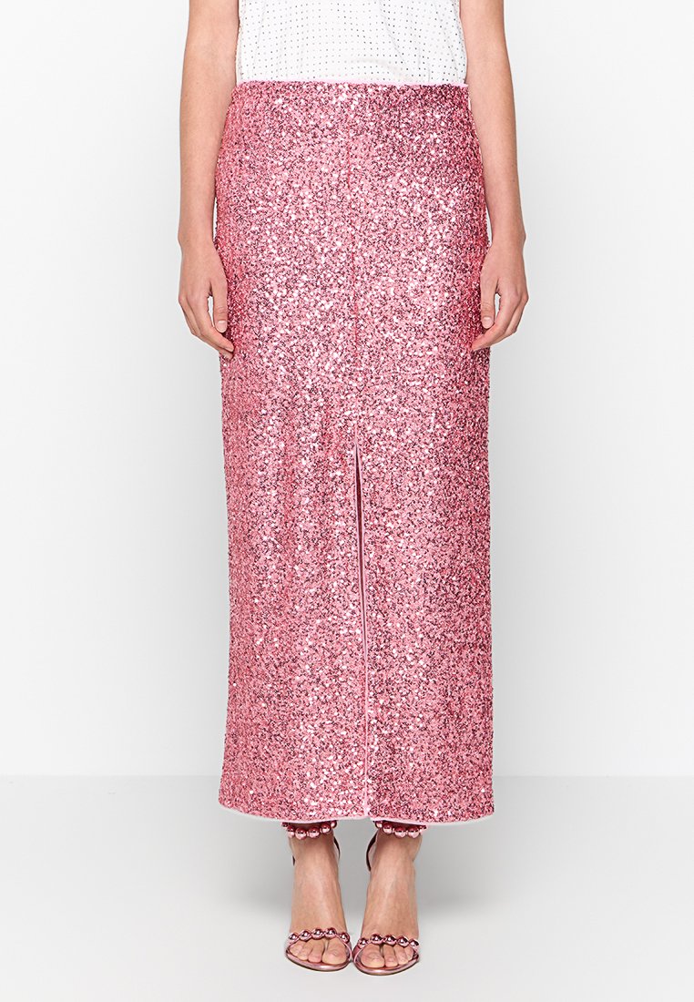 TWINSET Maxirok roze