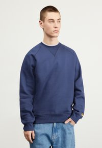Carhartt WIP CHASE - Sportska majica - blue/gold