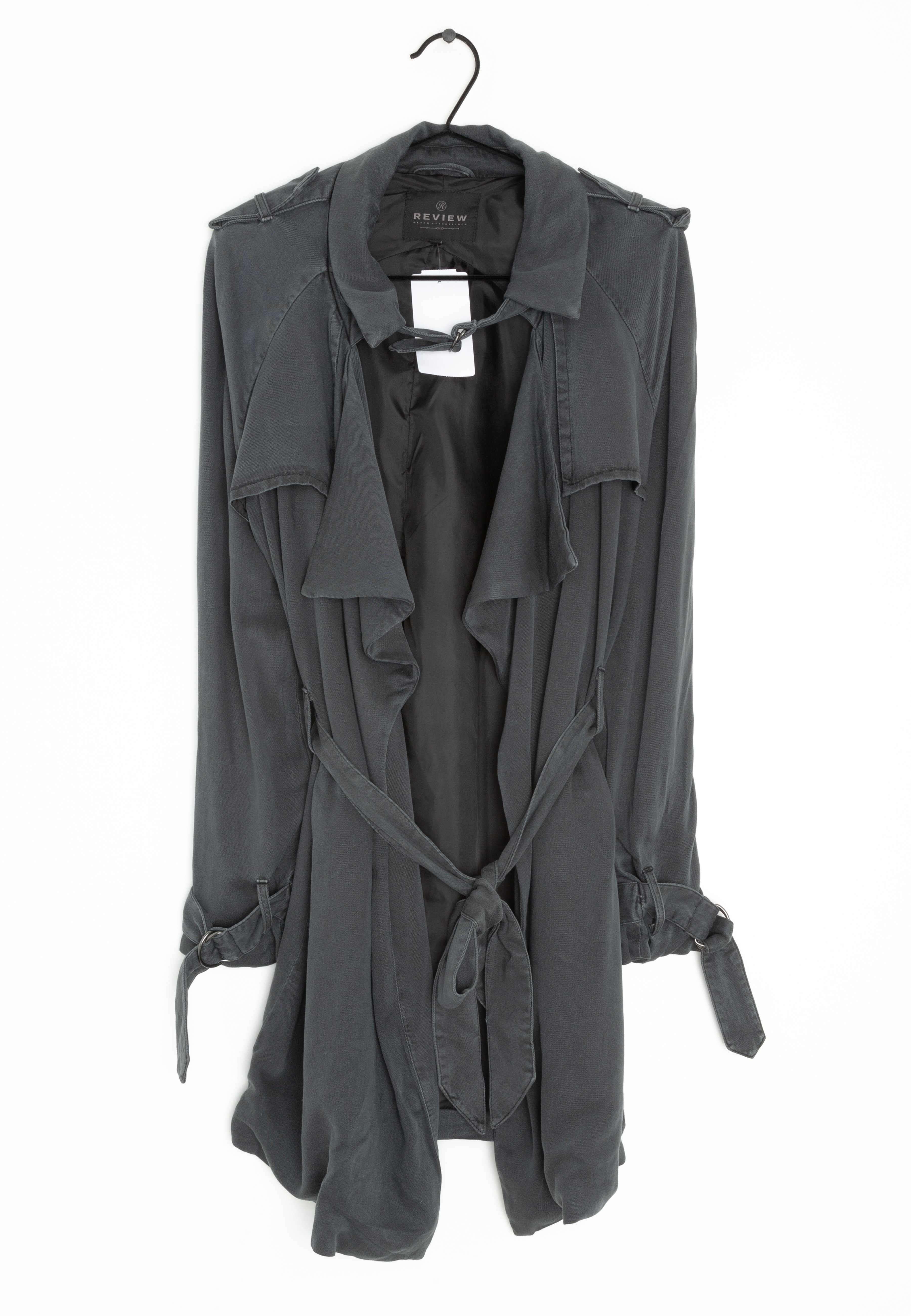 REVIEW Korte jassen - grey/grijs - (Pre-owned) - Zalando.nl