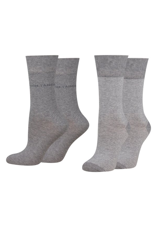 4ER BASIC STRIPE - Socken