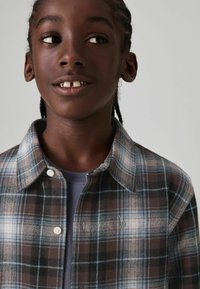 smALLSAINTS VALENS - Camicia - brown blue