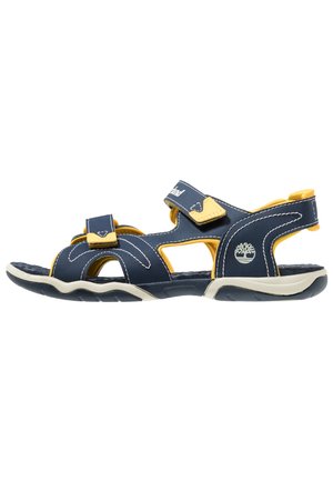 Timberland ADVENTURE SEEKER 2 STRAP - Chodecké sandály - navy/yellow