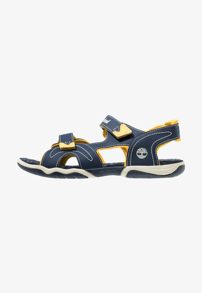Timberland ADVENTURE SEEKER 2 STRAP - Sandales de randonnée - navy/yellow