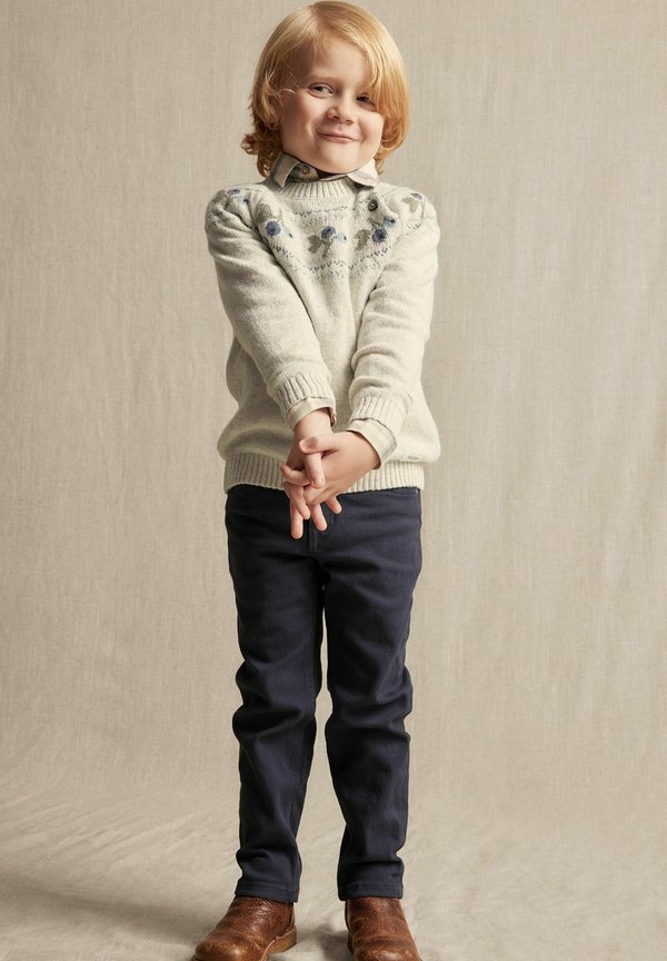 Strickpullover - beige mélange