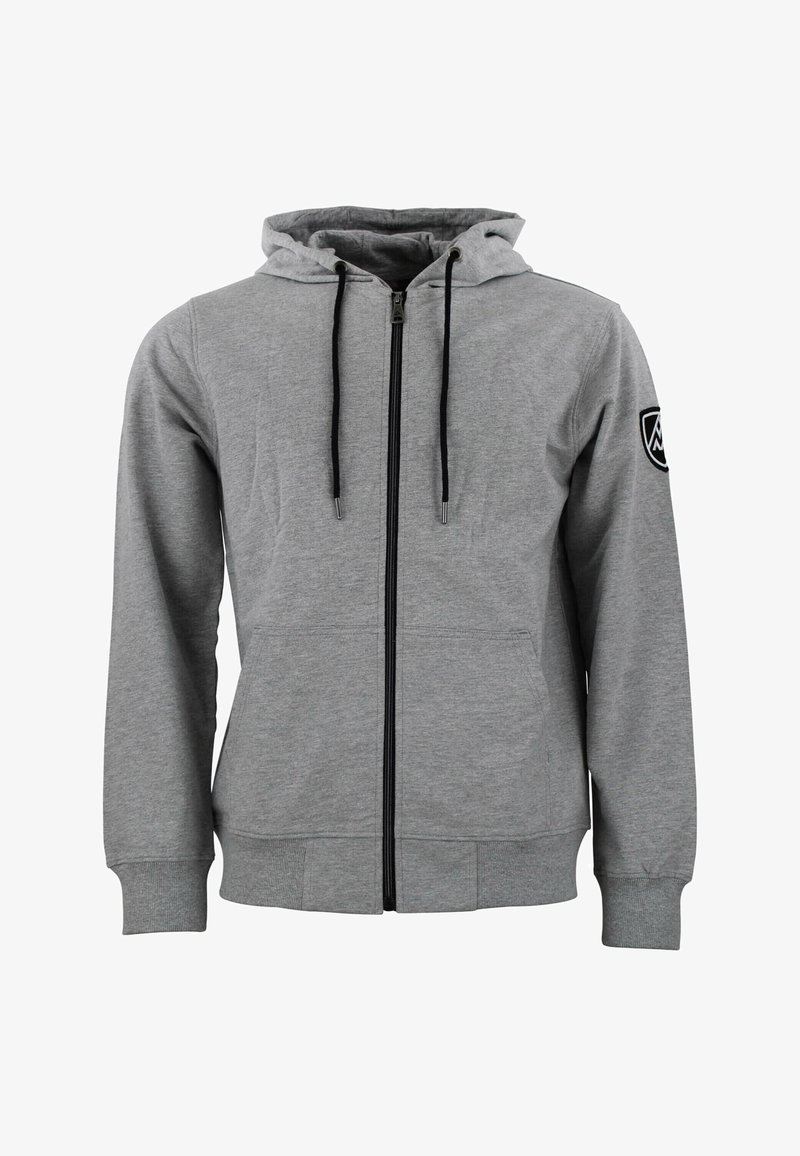 Peak Mountain ZIPPÉ À CAGE - Felpa con zip - gris