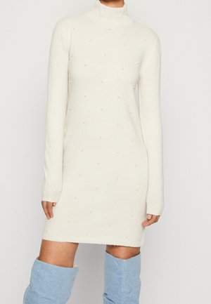 VILA Strickkleid - off-white