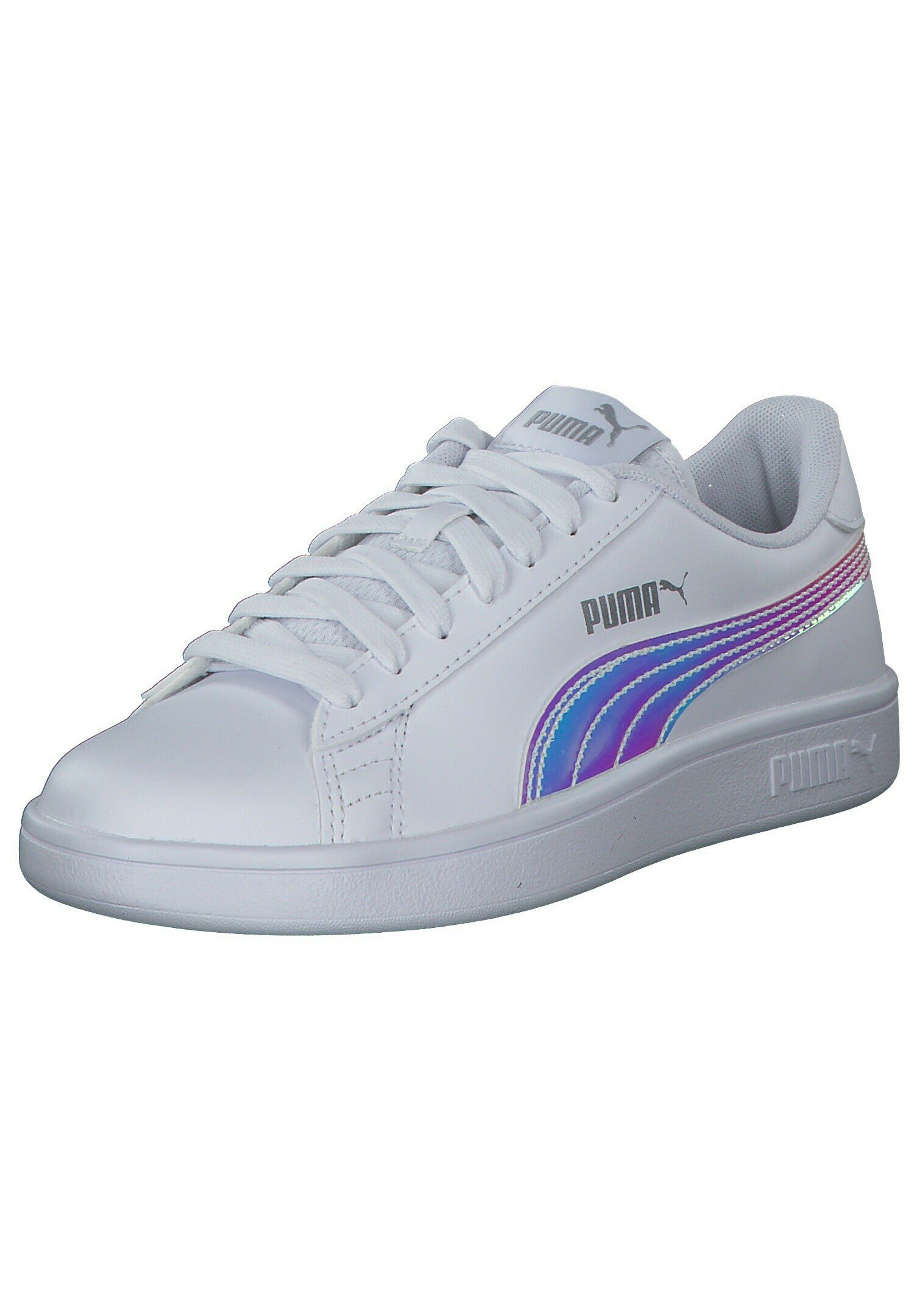puma white pale pink