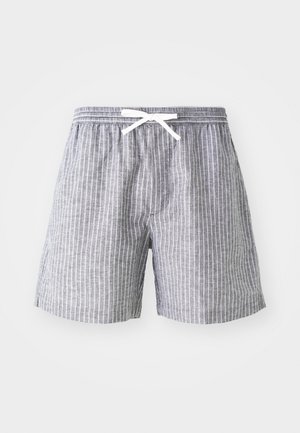 Weekday STRIPED - Shorts - black