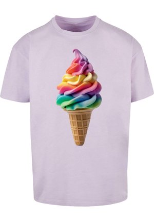 Merchcode, T-shirt print - lilac