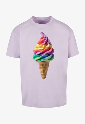 Merchcode, T-shirt print - lilac