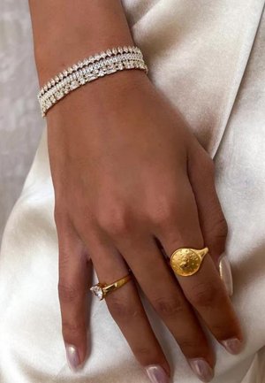 ByNouck SIGN SIGNET  GEMINI - Ring - gold coloured