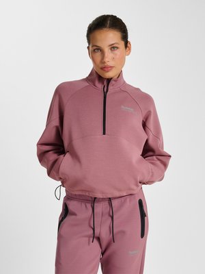 Hummel TECH BOXY HALF  - Sweater - wistful mauve
