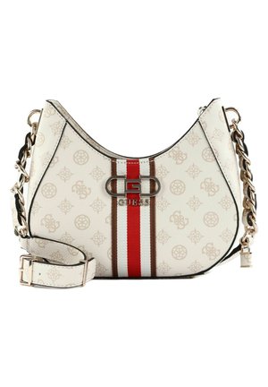 Sac Bandoulière Nine West Vintage - Beige, Effet Croco Gaufré - Occasion