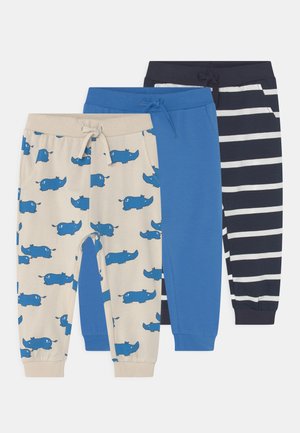 NMMMERHINO 3 PACK UNISEX - Spodnie materiałowe - campanula