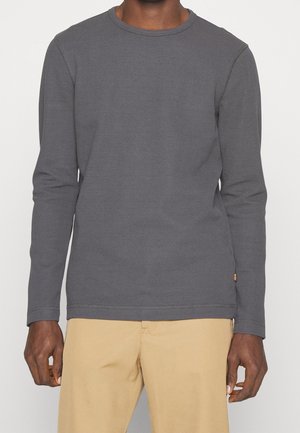 Langærmet T-shirt - dark grey