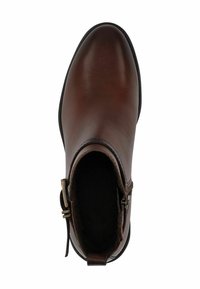 Marco Tozzi Cowboy/biker ankle boot - chestnut comb
