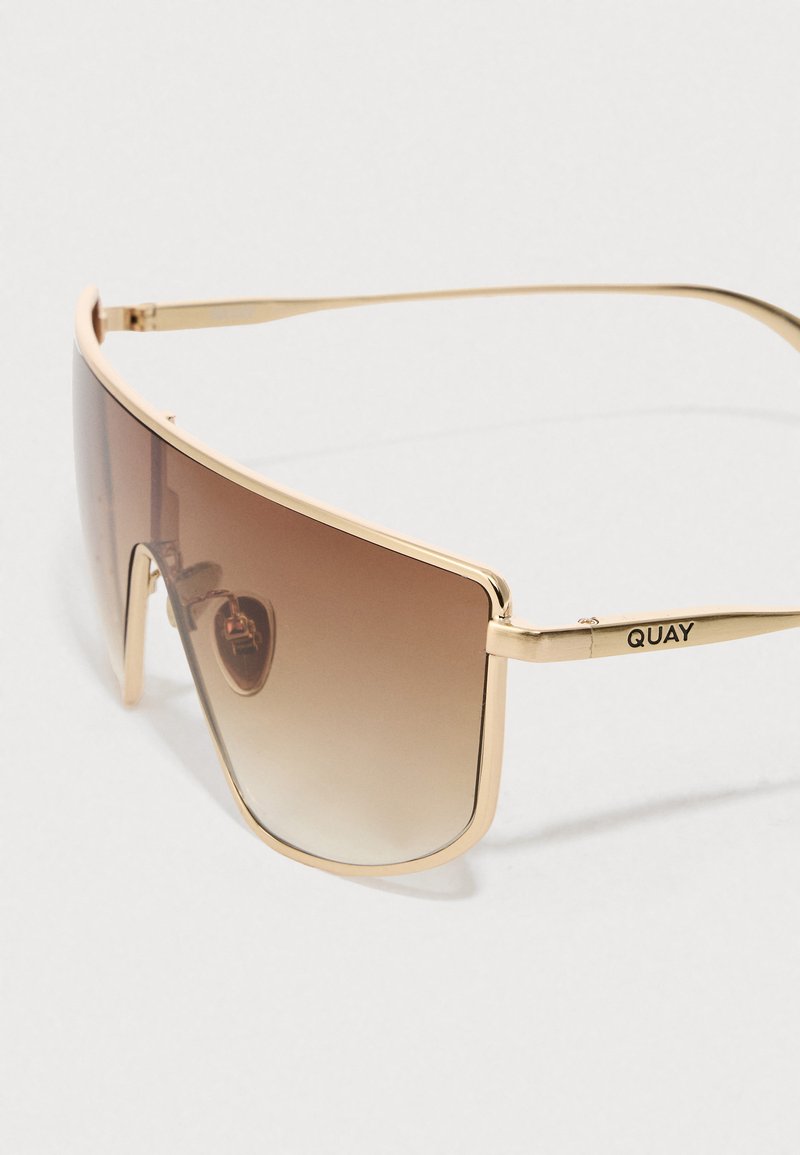 QUAY AUSTRALIA ENTOURAGE - Sunglasses - gold-coloured/sepia  display picture 1