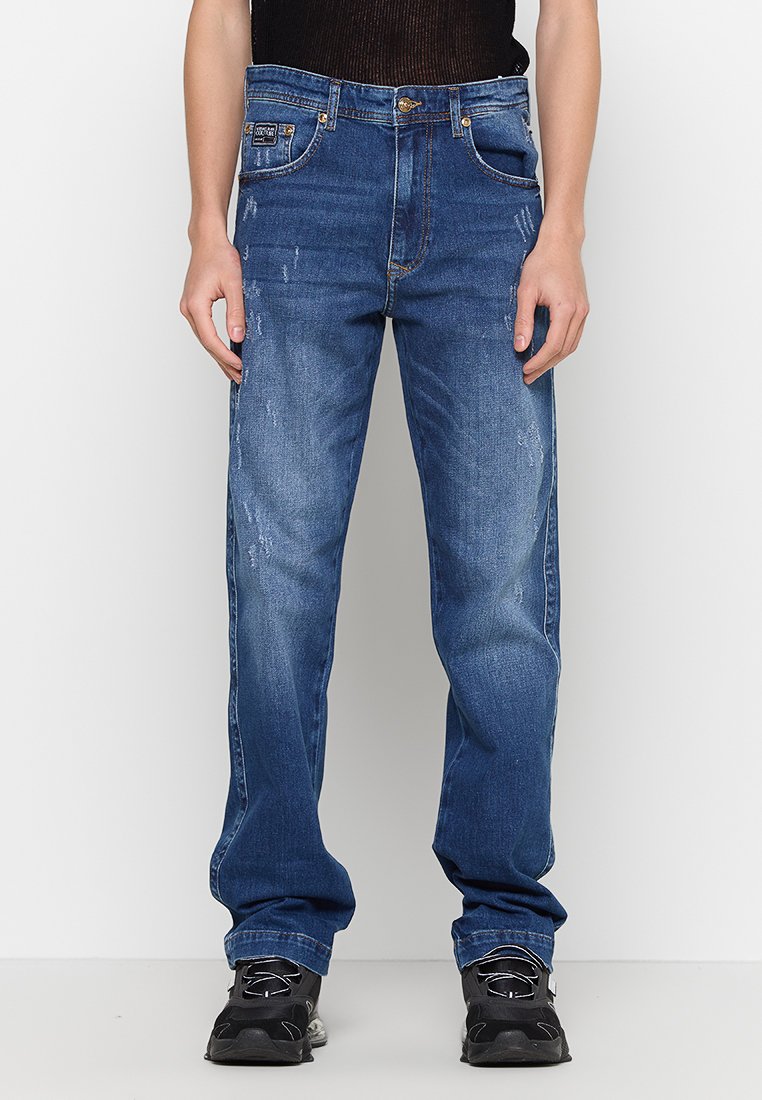 Versace Jeans Couture Relaxed fit jeans blauw Versace Jeans Couture Relaxed fit jeans blauw