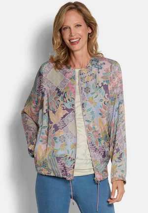 LEICHTER - Lichte jas - sage/rosé patterned