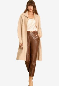 Love & Roses REGULAR FIT COSY  - Neuletakki - oatmeal
