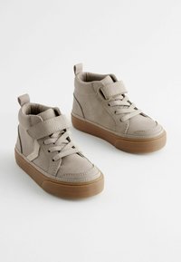 Next TOUCH FASTENING CHEVRON  - Magas szárú sneakerek - natural off white