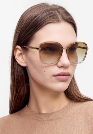 CHLOÉ, Solbriller - beige/yellow/green