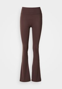 FLARE YOGA TIGHTS - Retuusid - püksid - seal brown