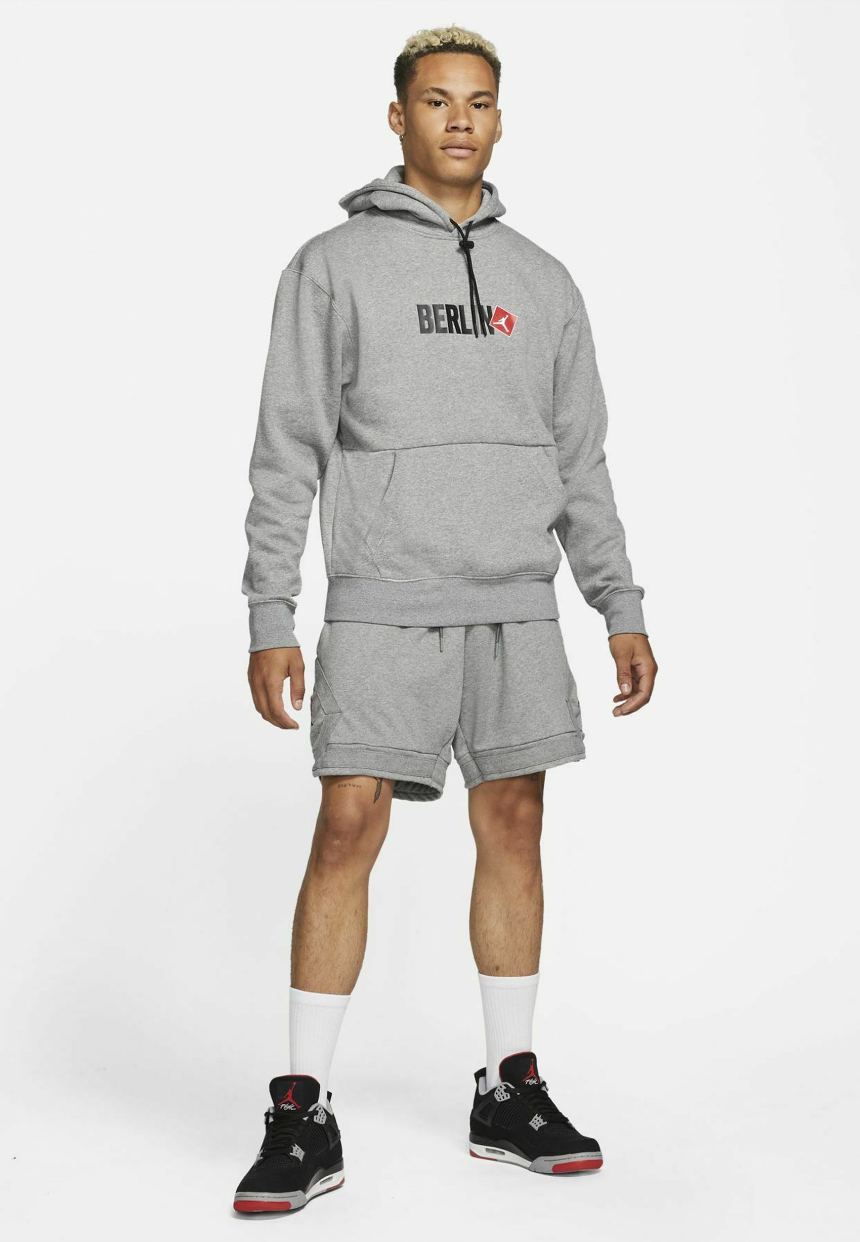 Jordan BERLIN - Hoodie - carbon heather/grey - Zalando.de
