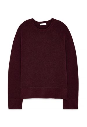 SEAM DETAIL  - Neule - burgundy
