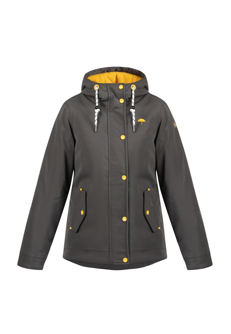 Schmuddelwedda Wintermantel donkergrijs