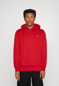 Lacoste Jersey con capucha - red