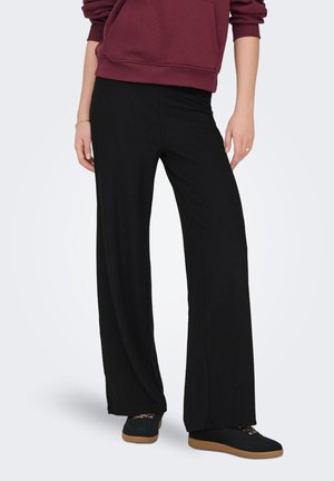 ONLY, ONLNELLA WIDE - Панталони - black