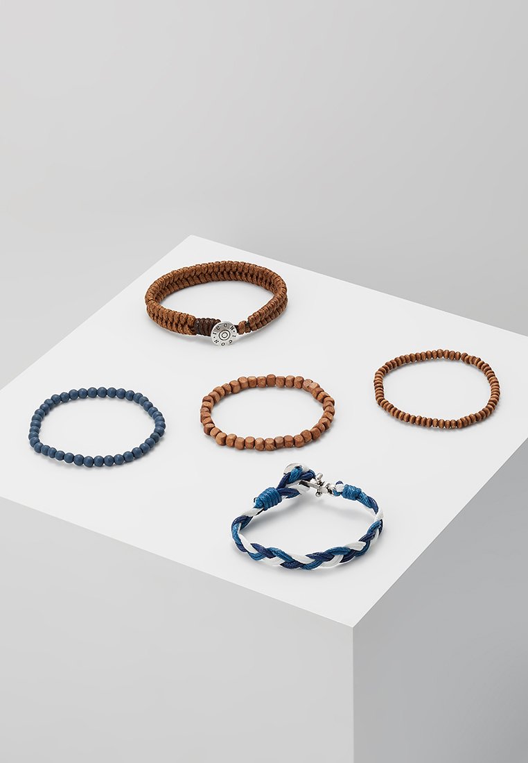 Herren Halsketten | Icon Brand NAUTILUS SET Armband multi/braun - JX97922 Herren Halsketten | Icon Brand NAUTILUS SET Armband multi/braun - JX97922
