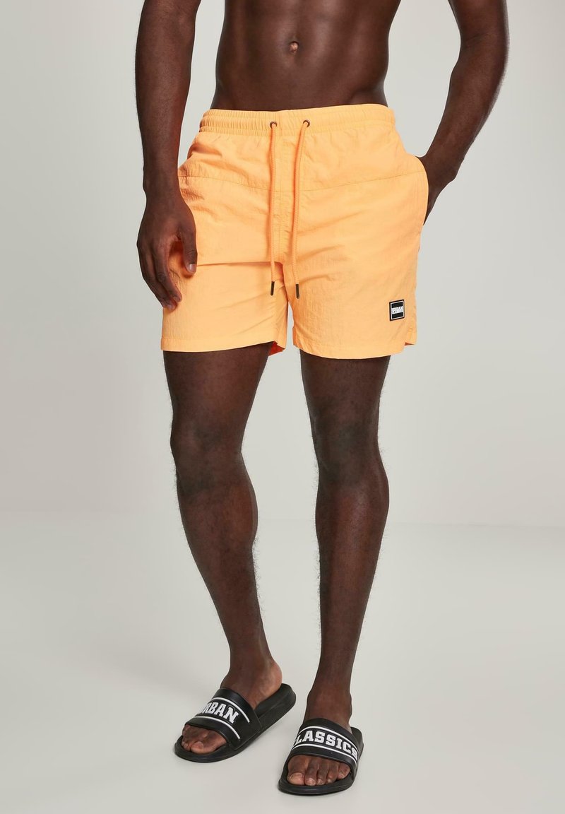 Urban Classics BLOCK  - Bañador corto - neonorange