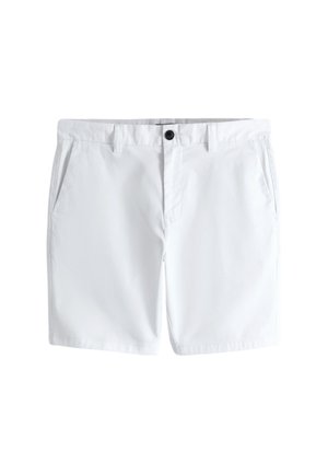 Next, SLIM FIT - STRETCH CHINO SHORTS  . - Šortky - white