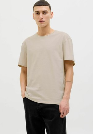 Jack & Jones EINFARBIG RUNDHALS - T-Shirt basic - moonbeam