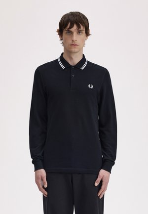 Fred Perry TWIN TIPPED  - Poloshirt - black