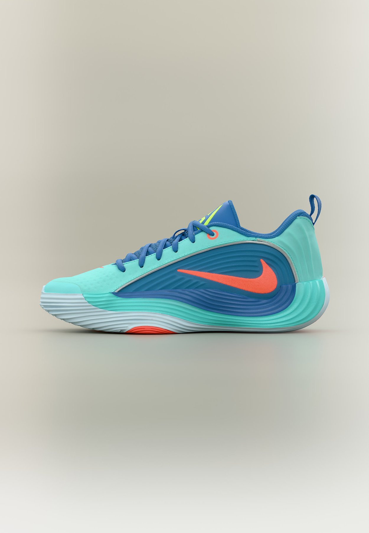 Nike GIANNIS IMMORTALITY 5 UNISEX - Basketball shoes - hyper turquoise/hyper orange/star blue/black/volt