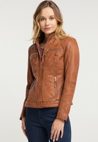 Mustang Veste en cuir - brown