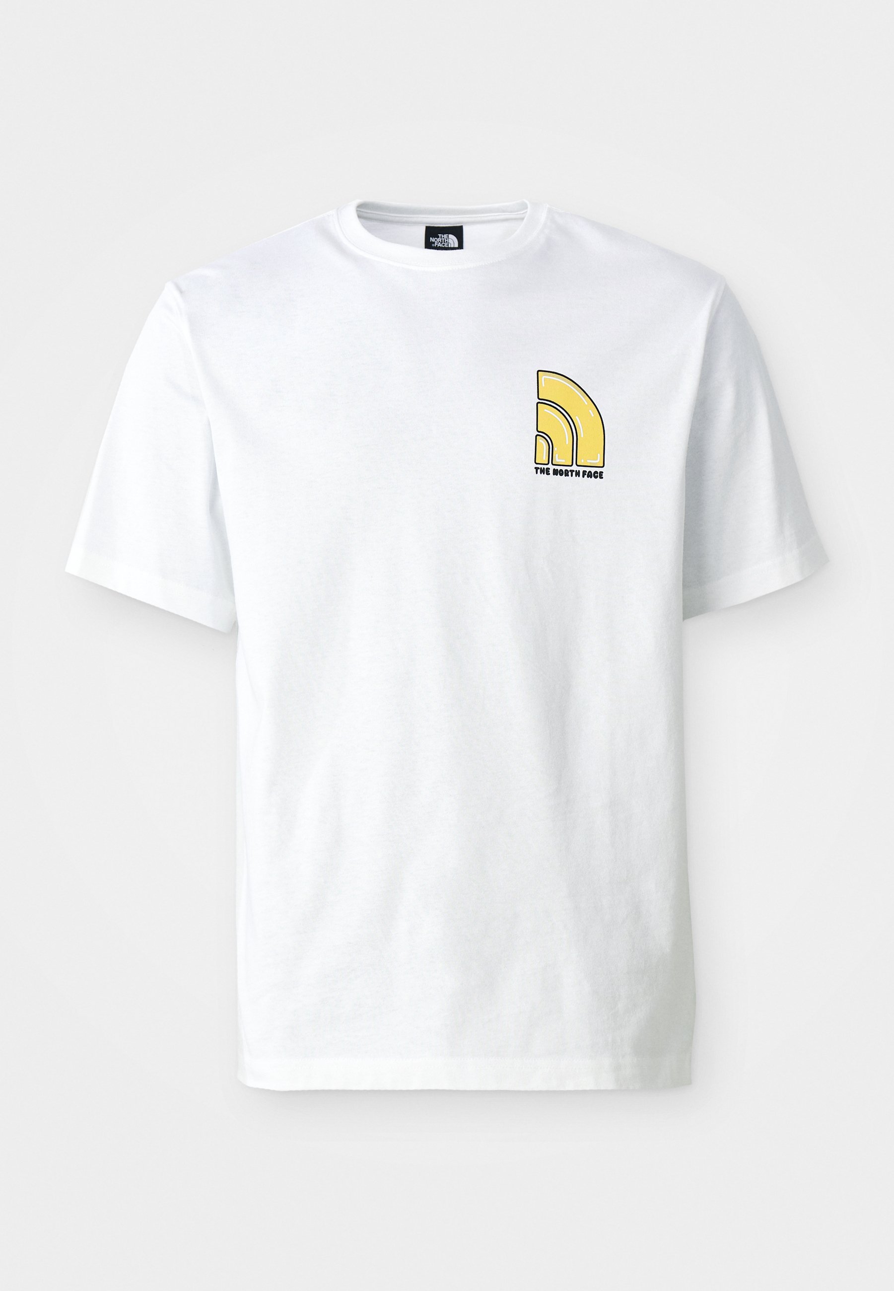 The North Face RELAXED TEE BRAND PROUD - Triko s potiskem - white